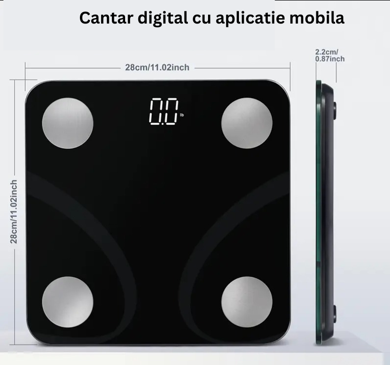 CANTAR ELECTRONIC CU APLICATIE MOBILA